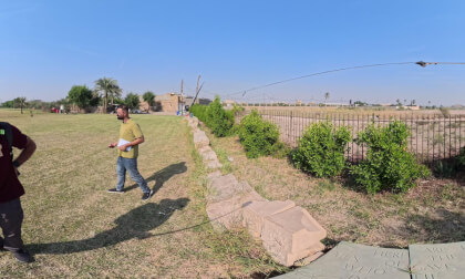A virtual reality tour of Amara Commonwealth War Cemetery in Iraq
