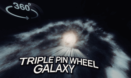 Discover the Triple Cardwheel Galaxy [8K]