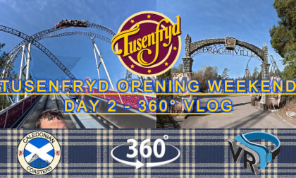 Is Tusenfryd opening weekend worth a visit? | Day 2 | 360° vlog