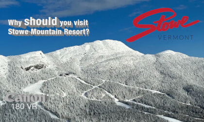Stowe- vermont, alpine skiing