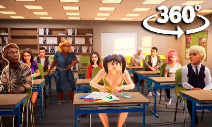 360° You Just Started College and Drama is Everywhere 💔 VR Experience