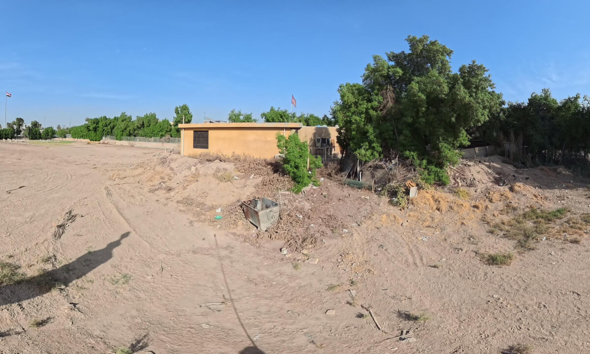 Virtual Tour of Baghdad Northgate Commonwealth War Cemetery Part 2 the East Side