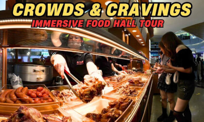 Holiday Food Market Walk: Feeling the Crowd with Cici