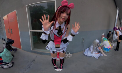 Kizuna AI cosplay VR180（2026五一广州萤火虫绊爱酱）