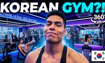 Inside a Korean Gym 360° | Seoul Fitness Lifestyle