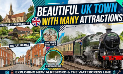 New Alresford: Steam Trains, Riverside Walks & Historic Charm - 8K 360° VR