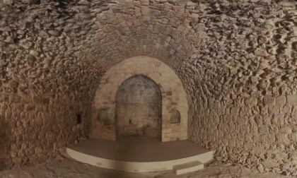 Inside Shobak Castle, Shobak, Jordan - 360° Insta360 X3