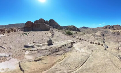 High Place of Sacrifice, Petra, Jordan - 360° Insta360 X3