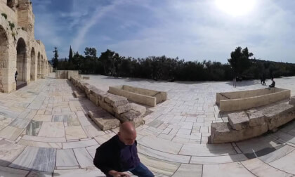 Odeon of Herodes Atticus, Athina (Athens), Greece - 360° Insta360 X3
