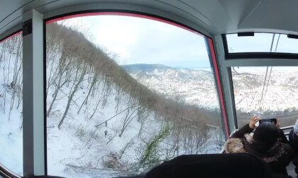Mount Tâmpa cable car, Brașov, Romania - 360° Insta360 X3