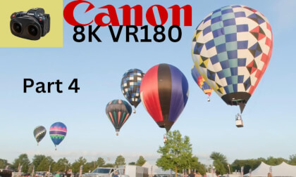 Hot Air Balloons Part 4 at Flag City Balloonfest 2023 Findlay OH Canon 8K VR180 VR Video Hot Air Balloons Part 4 at Flag City Balloonfest 2023 Findlay OH Canon 8K VR180 VR