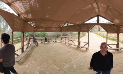 The Jordan River, Juwafat al-Kafrayn, Jordan - 360° Insta360 X3