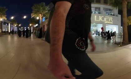 Outside Park Avenue Mall, Riyadh, Saudi Arabia - 360° Insta360 X3