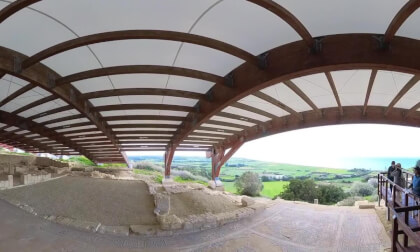 House of Eustolios, Kourion, Cyprus - 360° Insta360 X3