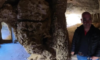 Fabrika Hill Cave Complex- Megalithic site, Paphos, Cyprus - 360° Insta360 X3