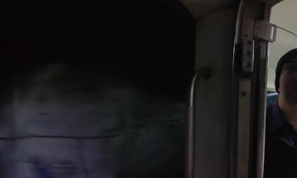 Indian train rough cut tunnels - 360° Insta360 X3