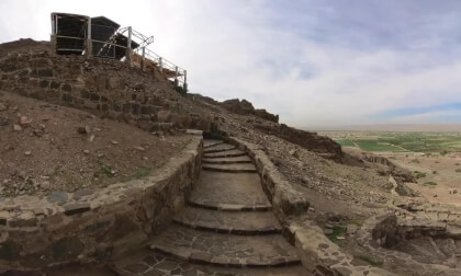 Museum at the Lowest Place on Earth to Sanctuary of St. Lot, Ghor es-Safi, Jordan - 360° Insta360 X3