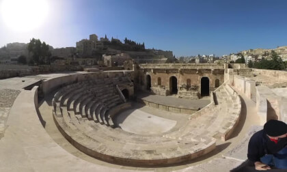 Odeon Theatre, Amman, Jordan - 360° Insta360 X3