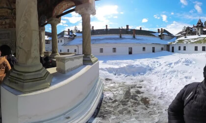 Old Church, Sinaia Monastery (Mănăstirea Sinaia), Sinaia, Romania - 360° Insta360 X3