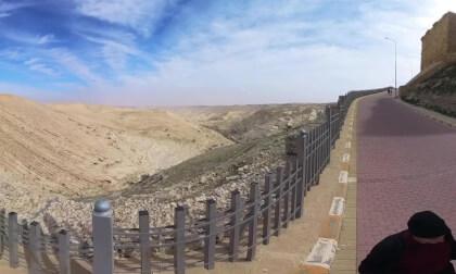Outside Shobak Castle, Shobak, Jordan - 360° Insta360 X3