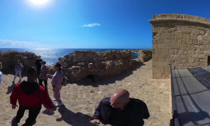 Paphos Castle, Paphos, Cyprus - 360° Insta360 X3