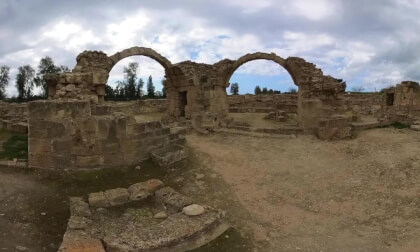 Saranta Kolones/Forty Columns Fortress, Paphos, Cyprus - 360° Insta360 X3