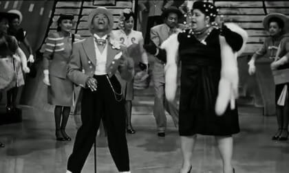 Harold Nicholas performs as "Mister BeeBe" from movie  Carolina Blues (1944)