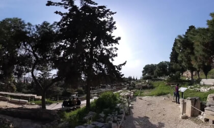 Temple of Asklepios, Athina (Athens), Greece - 360° Insta360 X3