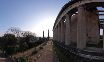 Temple of Hephaistos, Athina (Athens), Greece - 360° Insta360 X3