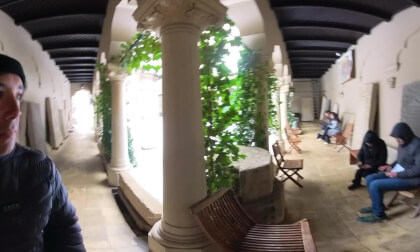 The Church of the "Stavropoleos" Monastery, Bucharest, Romania - 360° Insta360 X3