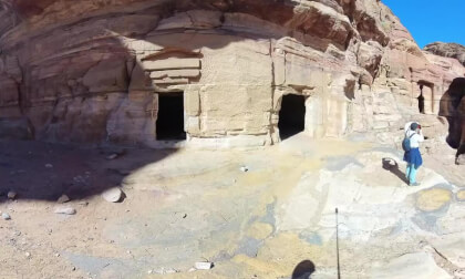The Lion Triclinium, Petra, Jordan - 360° Insta360 X3