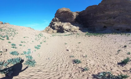 The Monastery and Aaron's Tomb lookout, Petra, Jordan - 360° Insta360 X3