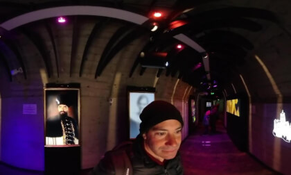 Time Tunnel, Bran (Dracula's) Castle, Bran, Transylvania, Romania - 360° Insta360 X3