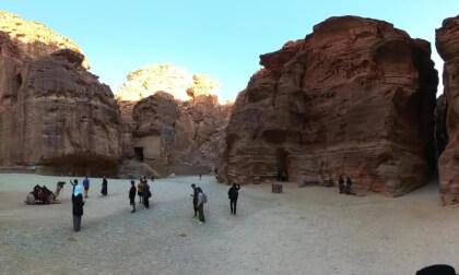 Treasury (Al-Khazneh), Petra, Jordan - 360° Insta360 X3
