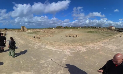 Villa of Theseus and House of Orpheus, Paphos, Cyprus - 360° Insta360 X3