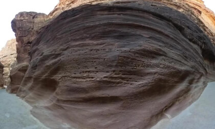 Walk through the Siq, Petra, Jordan - 360° Insta360 X3
