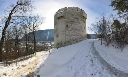 White Tower, Brașov, Romania - 360° Insta360 X3