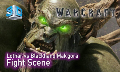 Warcraft - Lothar vs Blackhand Mak'gora | Fight Scene