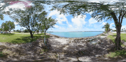 360 video of a park by the water Miami Beach FL VR Video 360 video of a park by the water Miami Beach FL VR