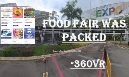 [8K VR360] Singapore Expo Walk Tour 2026 | Food Fair, Furniture & Appliance Sale