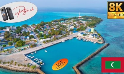 Ride Across Turquoise Waters to a Remote Maldives Island at Sunset 360° | Pure Tropical Atmosphere at Vashafaru