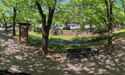 Vrnjacka Banja Serbia Park walk in 360°