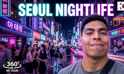 Crazy South Korea Nightlife 360° | Itaewon, Seoul