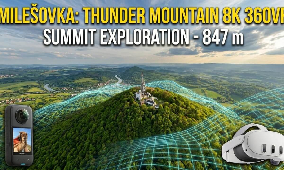 Milešovka: Queen of the Central Bohemian Uplands 847m | 8K 360° VR