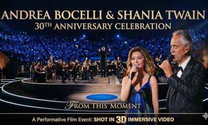 A Performative Film Event: Andrea Bocelli & Shania Twain in 8K 3D