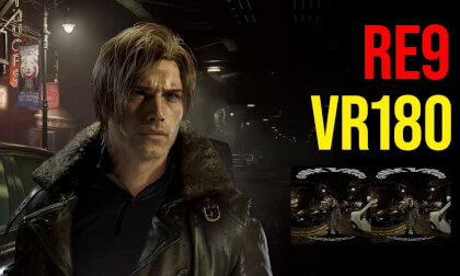 Resident Evil Requiem | Leon Kennedy Wrenwood Arrival | RE9 VR Machinima (VR180)