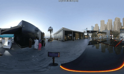[VR180] Dubai marina, JBR