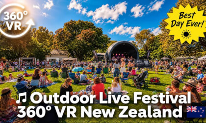 [New Zealand] Outdoor Jazz Festival 360° VR - Best Day Ever! Tauranga