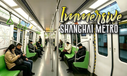 Immersive Ride on Shanghai Metro