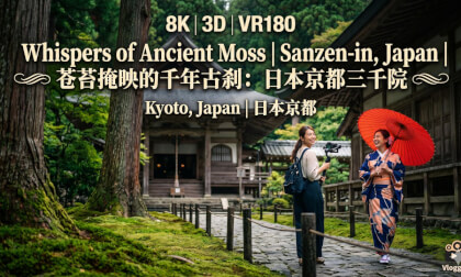 8K3D VR180 | Whispers of Ancient Moss: Sanzen-in, Japan | 苍苔掩映的千年古刹：日本京都三千院